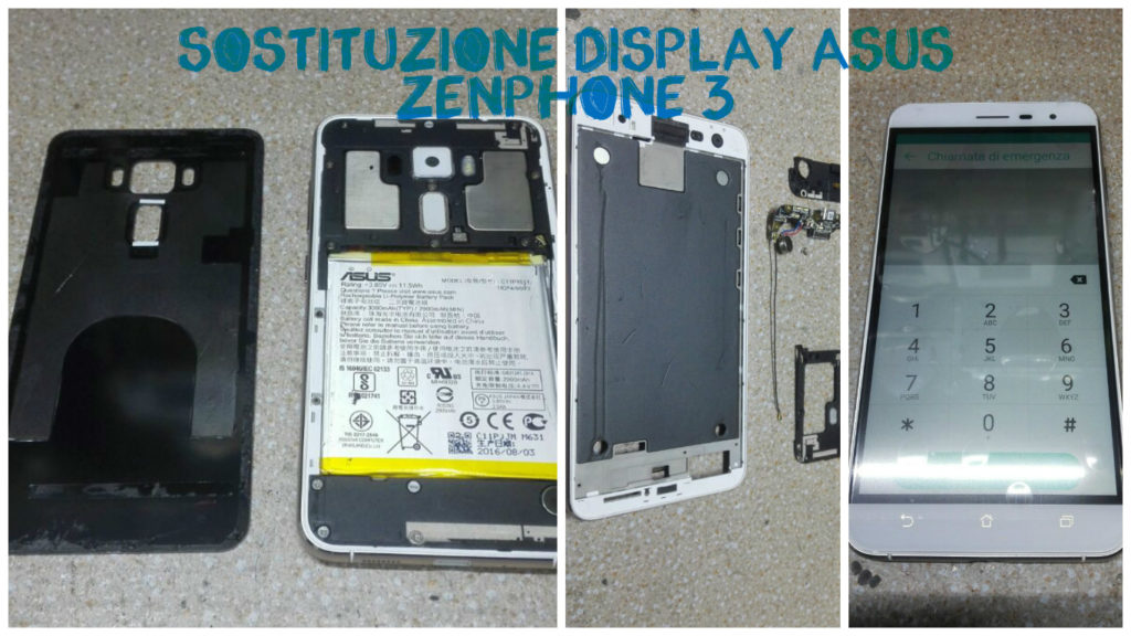 Cambio display Asus Zenphone